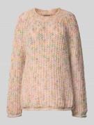 Smith and Soul Regular Fit Strickpullover mit Woll-Anteil in Beige Mel...