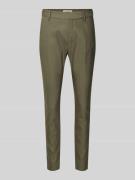 MOS MOSH Stoffhose mit Gesäßtaschen Modell 'Abbey' in Oliv, Größe 34
