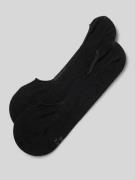 Falke Füßlinge mit Label-Detail Modell 'Step Medium Cut' in Black, Grö...