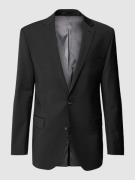 Carl Gross 2-Knopf-Sakko mit Strukturmuster Modell 'Ted' in Black, Grö...