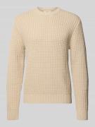 SELECTED HOMME Regular Fit Strickpullover aus reiner Bio-Baumwolle Mod...