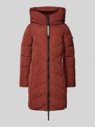 khujo Steppmantel mit Label-Detail Modell 'DARKA' in Terra, Größe M
