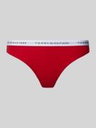 TOMMY HILFIGER String aus Baumwoll-Mix in Rot, Größe M