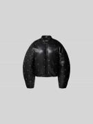 ROTATE Jacke mit Stehkragen in Black, Größe 34