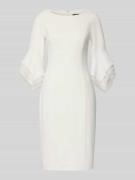 Adrianna Papell Cocktailkleid mit Rundhalsausschnitt in Weiss, Größe 3...