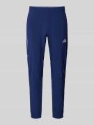 adidas Training Slim Fit Sweatpants mit Logo-Print Modell 'Tech' in Du...