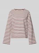 Mustang Longsleeve mit Label-Detail Modell 'Sutton' in Offwhite, Größe...