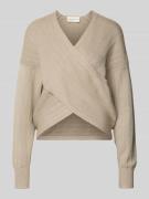 MSCH Copenhagen Strickpullover in Wickel-Optik Modell 'Zine Rachelle' ...