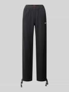 HUGO Regular Fit Sweatpants aus Modal-Mix Modell 'CASUAL' in Black, Gr...