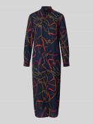Lauren Ralph Lauren Hemdblusenkleid mit Schluppe Modell 'CADULAH' in M...