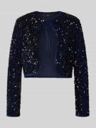 Mango Bolero mit Pailletten und Schnürung Modell 'XTURNER' in Marine, ...