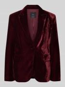 Mango Regular Fit Blazer aus Samt Modell 'COMBI' in Bordeaux, Größe M