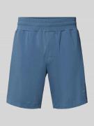 HUGO Regular Fit Shorts aus Baumwoll-Mix Modell 'LAZE' in Jeansblau, G...