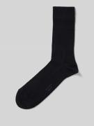 Falke Socken mit elastischen Rippenbündchen Modell 'Family SO' in Mari...