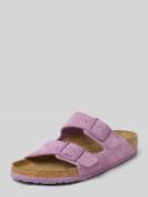 Birkenstock Sandalen mit Dornschließen Modell 'Arizona' in Mauve, Größ...