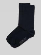 Christian Berg Men Socken mit Label-Print im 2er-Pack in Marine, Größe...
