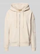 Smith and Soul Oversized Sweatjacke mit Kapuze in Offwhite, Größe L
