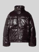 Noisy May Steppjacke mit Stehkragen Modell 'ALLIE' in Black, Größe L