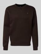 G-Star Raw Sweatshirt aus Baumwoll-Mix Modell 'Premium core' in Dunkel...