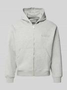 ANOTHER COTTON LAB Sweatjacke mit Kapuze in Hellgrau, Größe L
