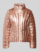 ARMANI EXCHANGE Steppjacke mit Stehkragen in Metallic Rosa, Größe L