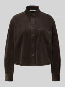 Marc O'Polo Denim Relaxed Fit Hemdbluse aus reiner Baumwolle in Dunkel...