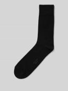 Falke Socken mit elastischen Rippenbündchen Modell 'Family SO' in Anth...