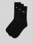 PUMA Tennissocken mit Logo im 3er-Pack in Black, Größe 39-42