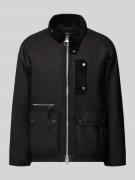 Barbour Regular Fit Parka aus reiner Baumwolle in Black, Größe L
