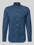 Tommy Hilfiger Slim Fit Freizeithemd aus reiner Baumwolle in Jeansblau...