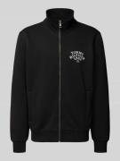 Tommy Hilfiger Regular Fit Sweatjacke aus Baumwoll-Mix in Black, Größe...