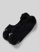 PUMA Füßlinge mit Logo im 2er-Pack in Black, Größe 35/38