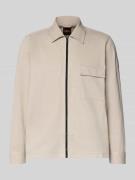 BOSS Orange Regular Fit Hemdjacke aus reiner Baumwolle Modell 'M_LORUM...