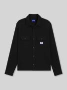 Hugo Blue Oversized Freizeithemd in Waffel-Optik Modell 'EKYNONE' in B...