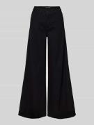 MAC Wide Jeans mit weitem Bein in Black, Größe 32