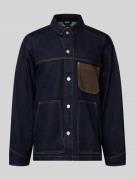 Tommy Jeans Regular Fit Jeansjacke aus reiner Baumwolle in Dunkelblau,...