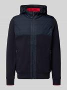 Christian Berg Men Regular Fit Sweatjacke mit gefüttertem Stehkragen i...