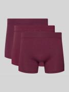 Christian Berg Men Trunks mit elastischem Bund im 3er-Pack in Pflaume,...