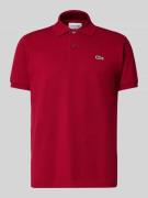 Lacoste Poloshirt mit Label-Stitching Modell 'L.12.12 CORE' in Bordeau...