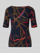 Lauren Ralph Lauren Slim Fit T-Shirt im Allover-Print Modell 'JUDY' in...