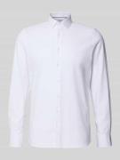 OLYMP Level Five Slim Fit Businesshemd aus Baumwoll-Mix in Weiss, Größ...