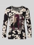 Betty Barclay T-Shirt mit 3/4-Ärmel in Black, Größe 38