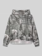 s.Oliver RED LABEL Regular Fit Hoodie mit Baumwoll-Anteil in Black, Gr...