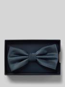 Willen Fliege aus reiner Seide mit verstellbarer Kragenweite in Jeansb...