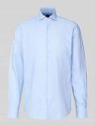 BOSS Regular Fit Businesshemd aus reiner Baumwolle Modell 'JOE' in Ble...