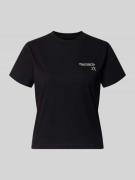 Carhartt Work In Progress T-Shirt mit Label-Detail in Black, Größe L