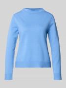 Betty Barclay Strickpullover mit gerippten Abschlüssen in Bleu, Größe ...