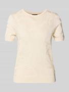 Lauren Ralph Lauren T-Shirt mit gerippten Abschlüssen Modell 'EYELAH' ...