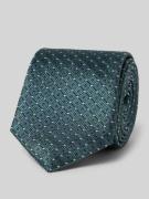 Willen Krawatte aus Seide im Allover-Look (7,5 cm) in Gruen, Größe 1