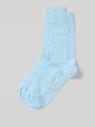 Christian Berg Men Socken mit geripptem Abschluss im 2er-Pack in Sky, ...